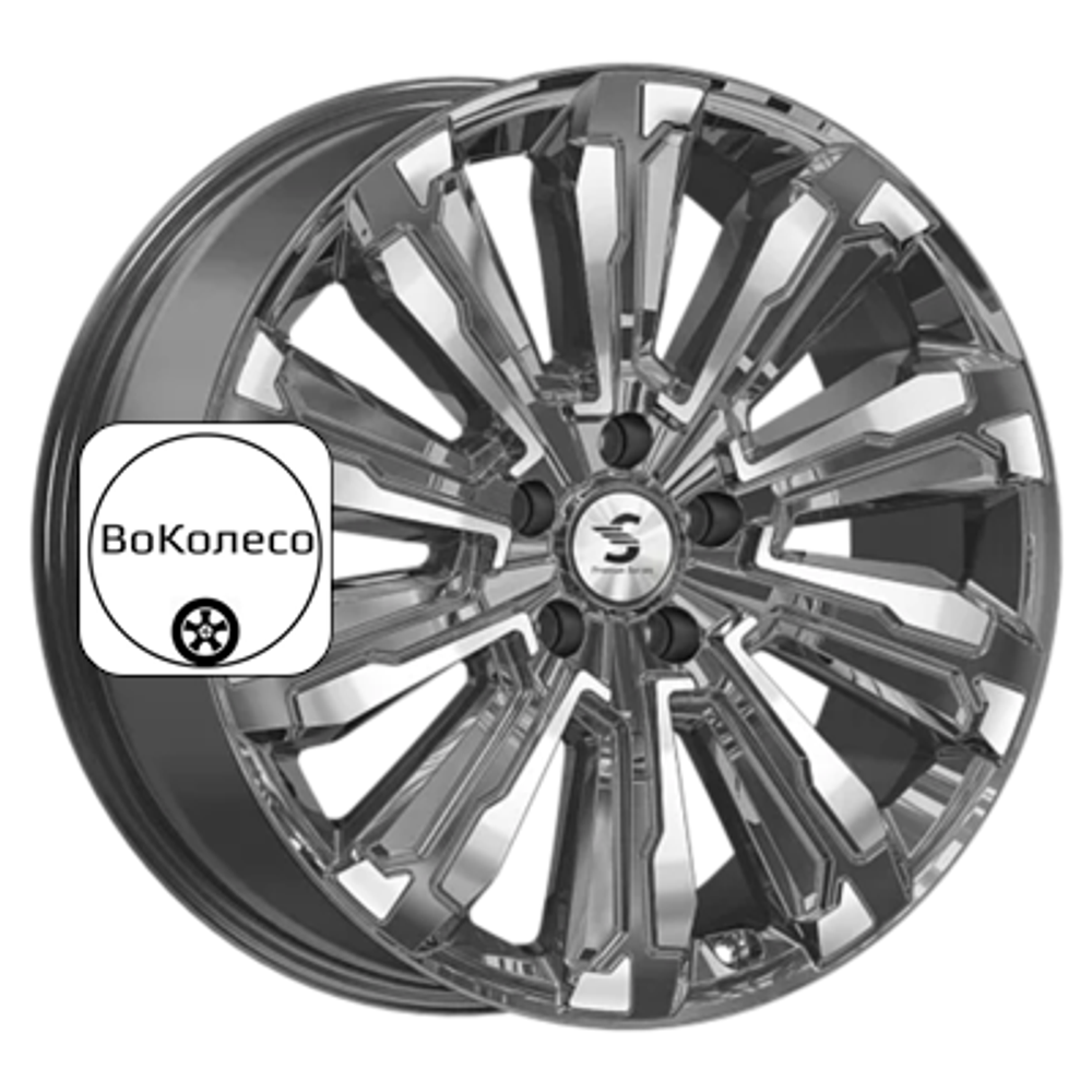 8x20/5x108 ET40 D63,35 HUMBER (КР1061) Diamond Gloss Graphite Premium Series