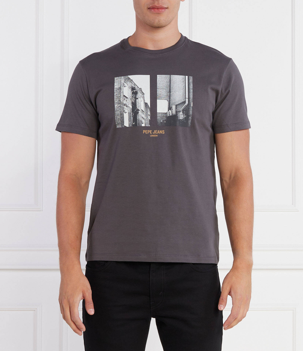 Футболка WORTH Pepe Jeans London - графитовый(PM508956)