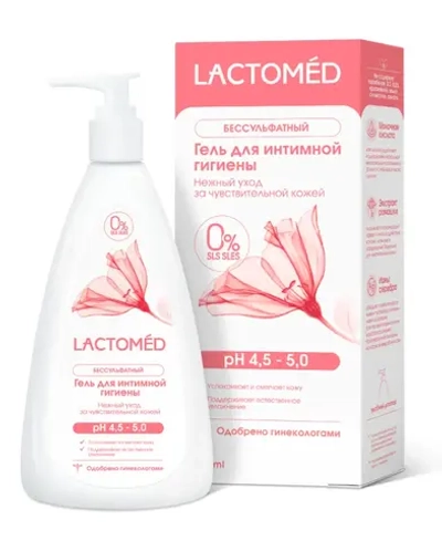 Lactomed Гель для интимной Нежный уход 200мл