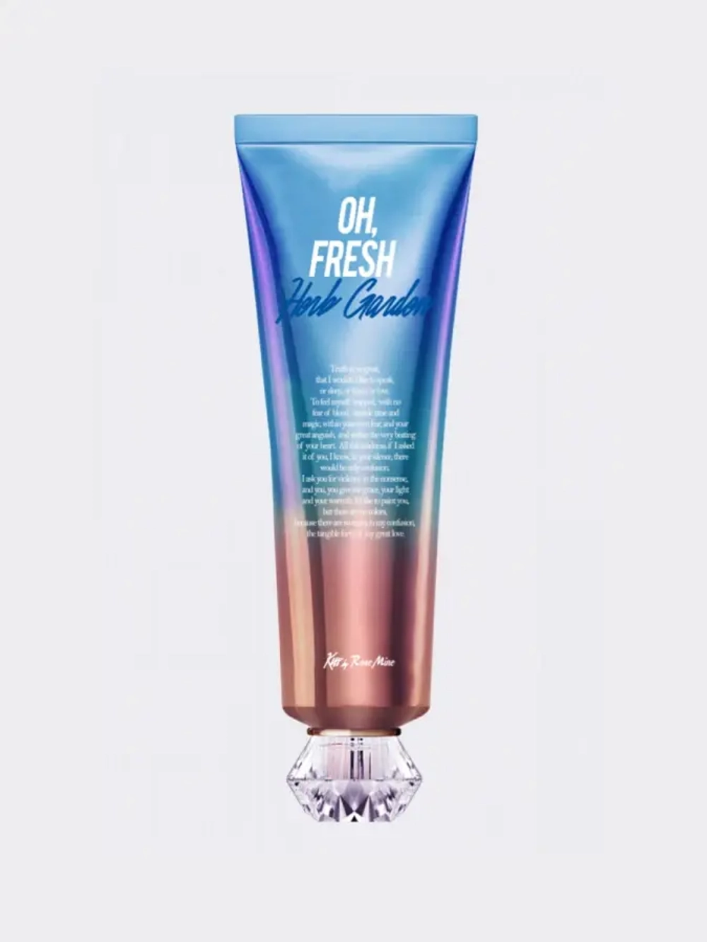 [Kiss by Rosemine] Крем для тела СВЕЖИЙ ТРАВЯНОЙ АРОМАТ Fragrance Cream - Oh, Fresh Herb Garden, 140 мл