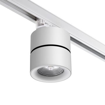 Трёхфазный трековый светодиодный светильник 25W 4000К 358788 белый Groda Novotech