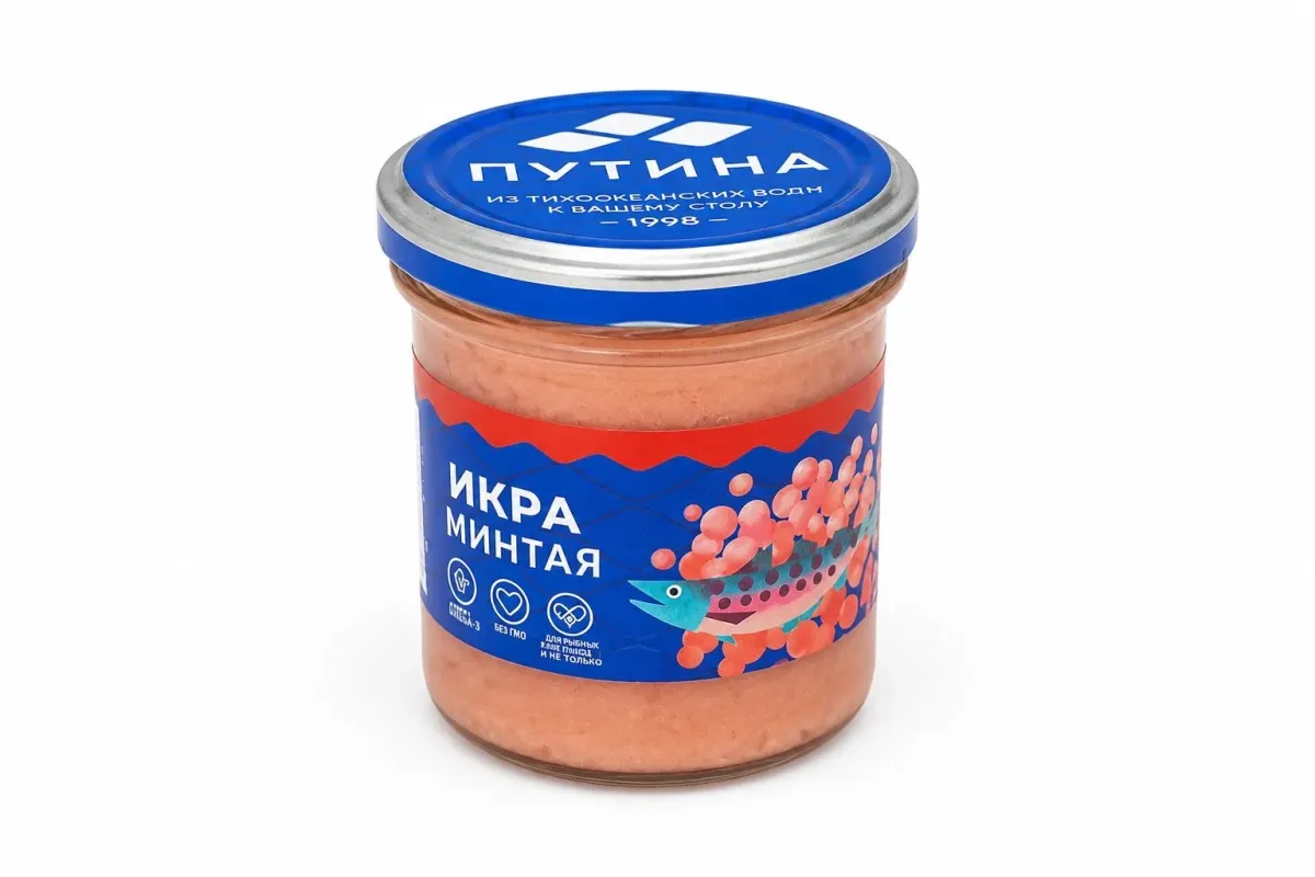 Икра минтая, 130г