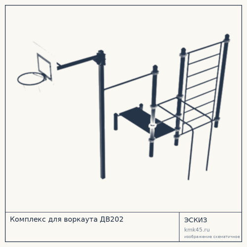 Комплекс для воркаута ДВ202