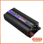 Инвертор 12V-220V 1600W ERO черный Иероглиф чистый синус