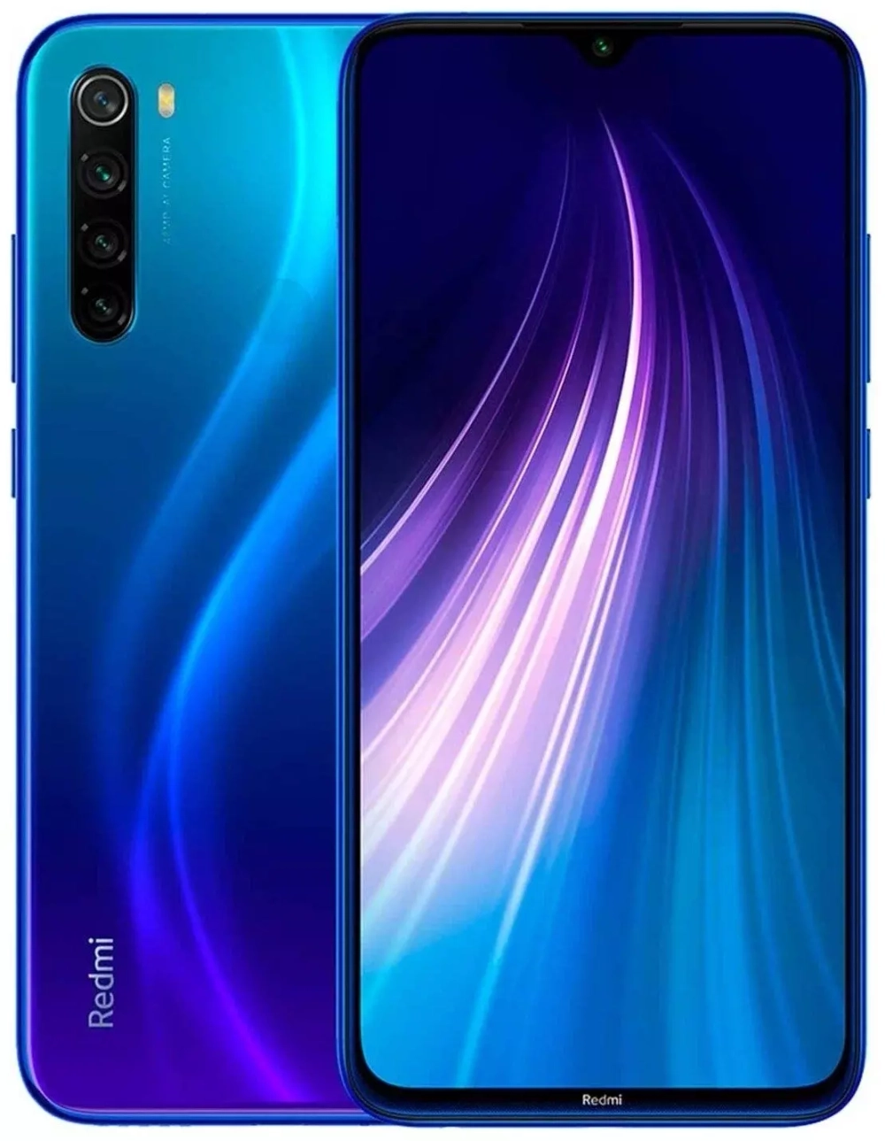 Xiaomi Redmi Note 8 4/64 ГБ Global, нептуновый синий