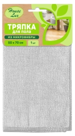 Тряпка для пола из микрофибры 50*70см House Lux