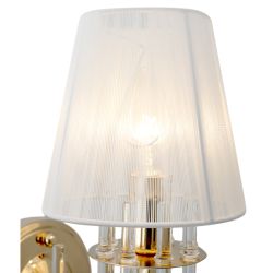 Бра светильник Rivoli Lilith 1039-401 настенный 1 х Е14 40 Вт хрусталь | Rivoli