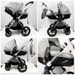 Коляска-автолюлька+прогулочный блок Luxmom 701 / цвета