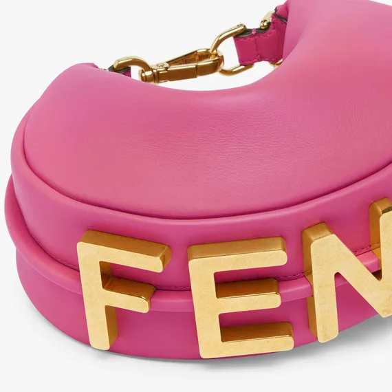 Сумка Fendi Fendigraphy Mini розовый