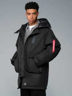 Пуховик мужской ALPHA INDUSTRIES SERGEANT LONG RELAXED FIT PUFFER