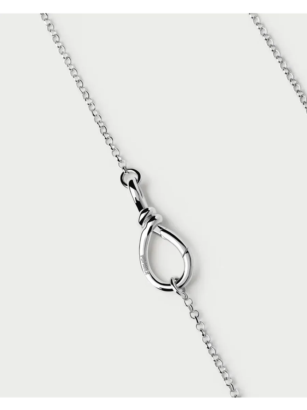Цепочка Stacker Clasp Серебро 925 пробы покрытое родием