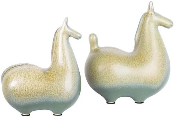 Статуэтка Horse 10283 Green (2 pcs) Loft It