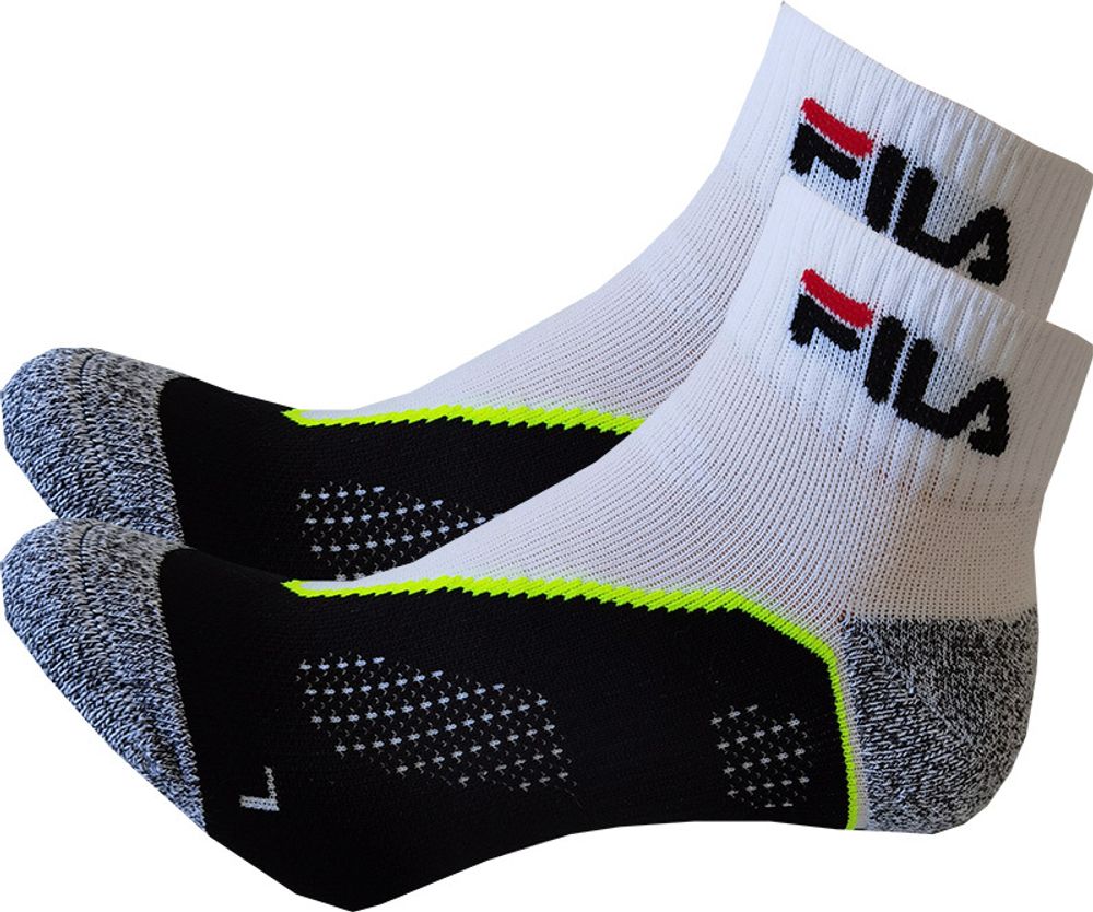 Теннисные носки Fila Calza Running Socks 2P - white