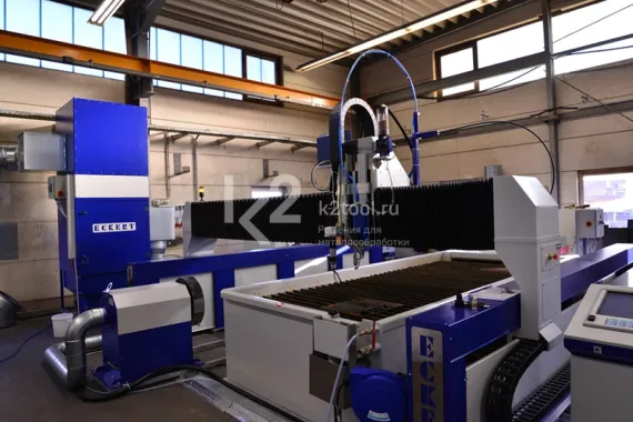 Станок гидроабразивной и плазменной резки Eckert OPAL WaterJet Combo