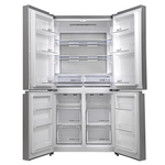 Холодильник GENCOOL GDCD-595WL, чёрный, с конвертируемой камерой, 592 л, инверторный, Total No Frost