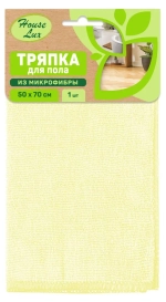 Тряпка для пола из микрофибры 50*70см House Lux