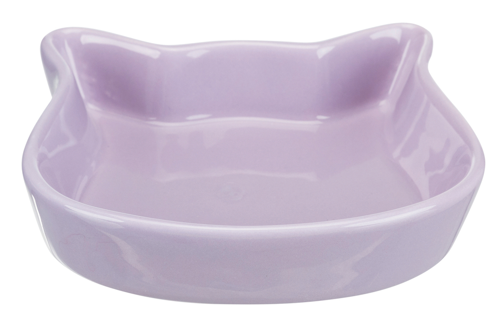 Миска керамическая "Кошачья мордочка", 0.3 л/ ø 12 см,в ассортименте, Trixie