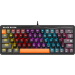 Клавиатура Defender Black Raven GK-417, USB, черная (механическая)