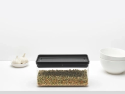 Brabantia Контейнер Tasty 22x11.2x10.6cm 1.5l темно-серый EAN 8710755229923