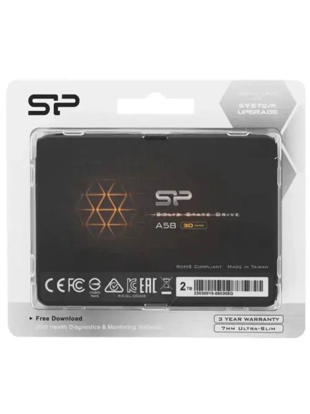 2 ТБ 2.5" SSD накопитель Ace A58 SP002TBSS3A58A25