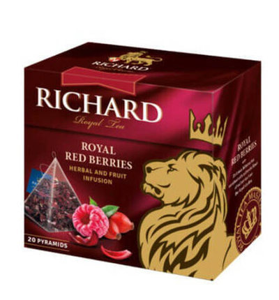 Чай фрукто-травяной Richard Royal Red Berries пирамидки 20 штук