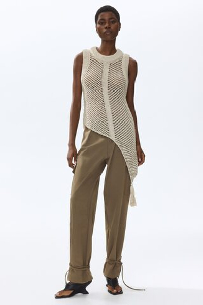 Брюки-баллоны с завязками — Хаки - H&M