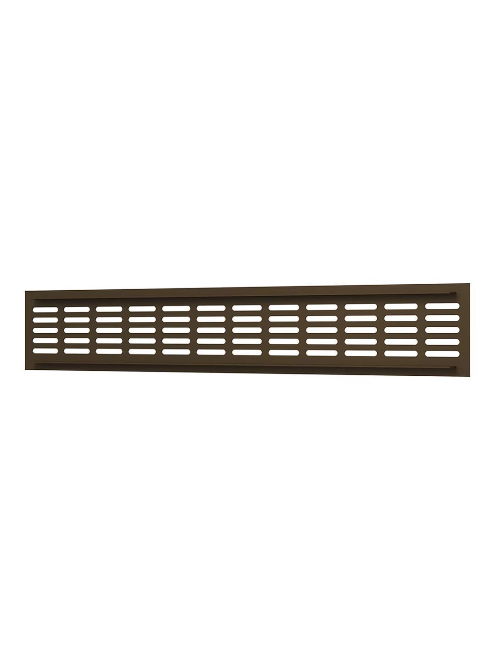 Решетка вентиляц. 480 x 80 мм Era 4808DP Al Dark bronze