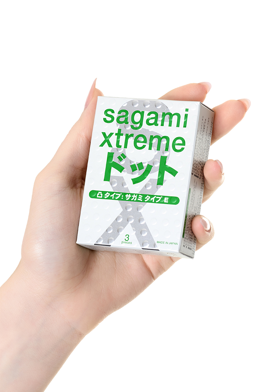 Презервативы Sagami Xtreme dotts анатомические №3