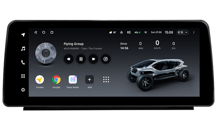 Магнитола для Mazda 6 GJ 2012-2014 - Teyes LUX ONE монитор 12.3" 2K QLED на Android 10, Быстрая, CarPlay, 4G SIM-слот