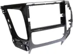 Магнитола для Mitsubishi L200 2015-2019 (климат), Pajero Sport 3 2016-2023 (МКПП), FIAT Fullback - Teyes LUX ONE 360 монитор 12.3" 2K QLED на Android 10, Быстрая, CarPlay, 4G SIM-слот, 4 камеры в комплекте