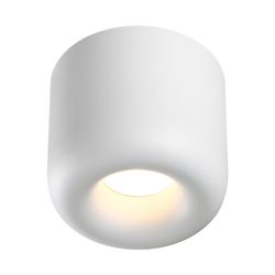 359439 OVER NT24 372 белый Светильник накладной влагозащищённый IP44 LED 10W 220-240V 3000K 650Лм LISSE