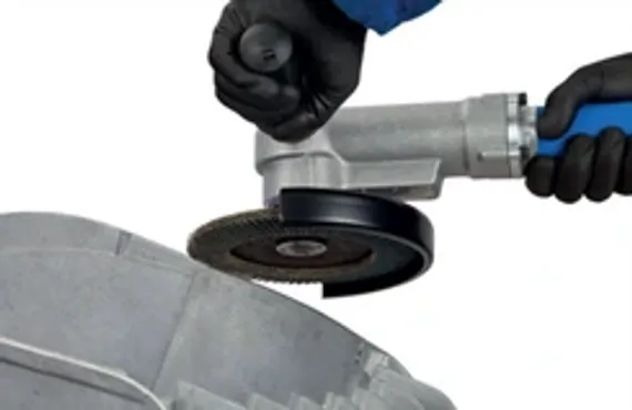 Лепестковый торцевой круг Karnasch Ø125х22,2 мм, Р60, ZIRCONIUM STANDARD PRO, артикул 12.1010.125.060