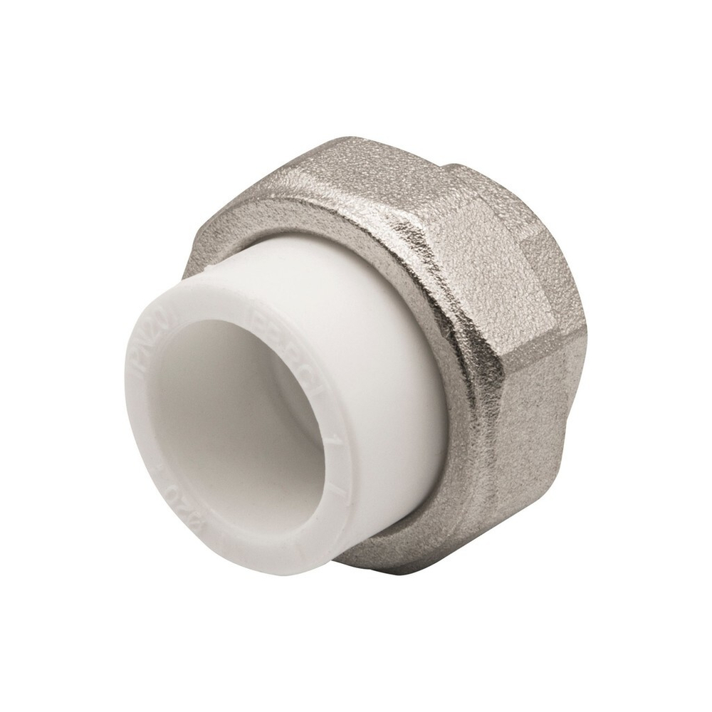 Муфта комб. разъемная, вн 20х1/2" EVER® БЕЛЫЙ (Россия)