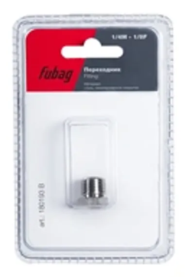 Переходник Fubag 1/4"M-1/4"M в блистере