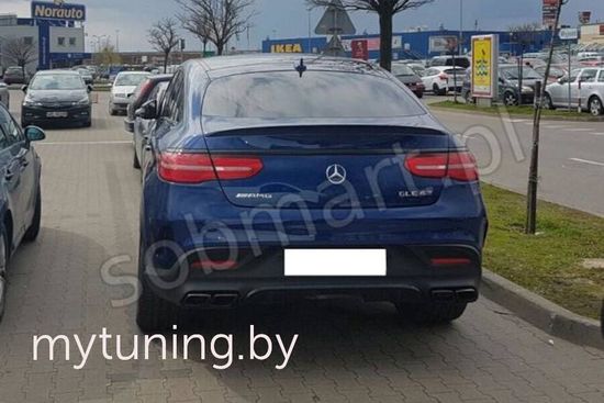 Mercedes GLE W292 coupe boot spoiler