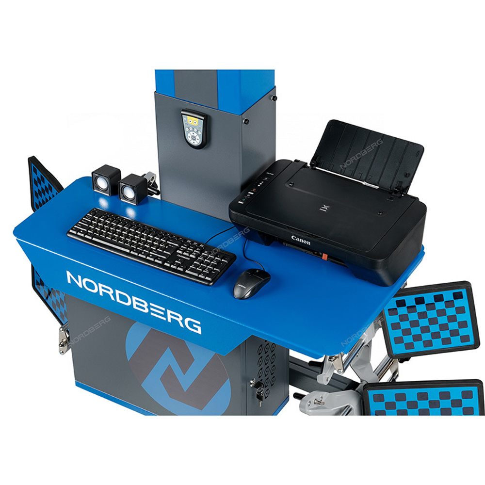 NORDBERG (C802) Стенд сход-развал 3D модель для подъемников