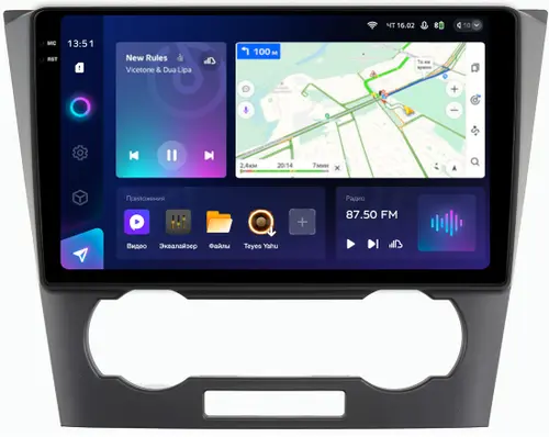 Магнитола для Chevrolet Epica 2006-2012 - Teyes CC3-2K монитор 9.5" 2K QLED на Android 10, Быстрая, CarPlay, 4G SIM-слот