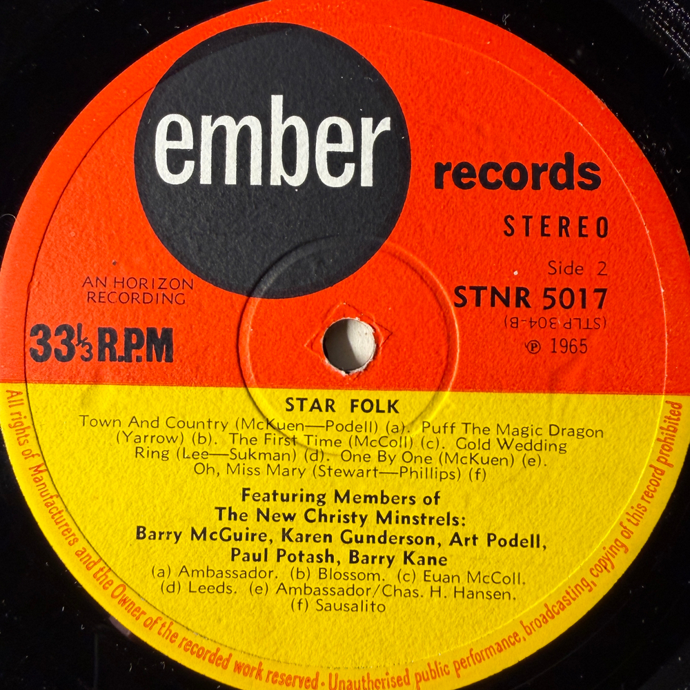 The New Christy Minstrels - Stars From The New Christy Minstrels (Англия 1965г.)