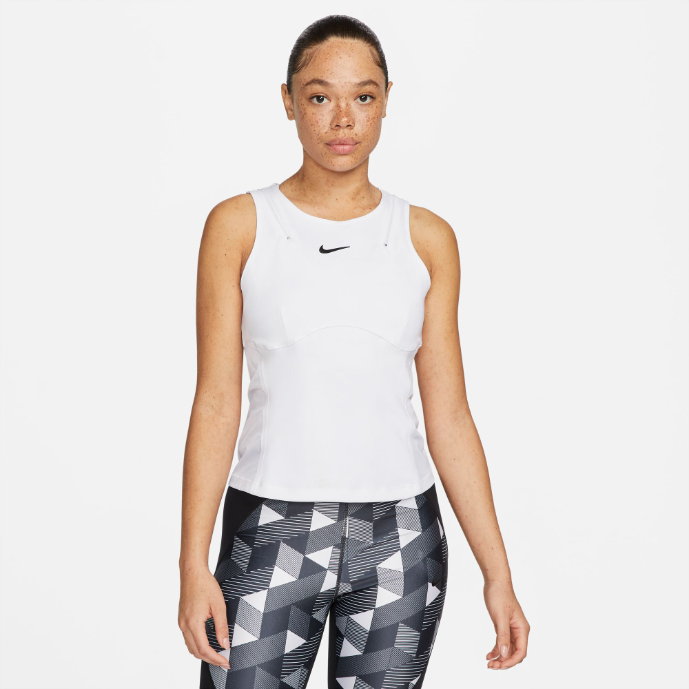 Женская теннисная майка Nike Court Dri-Fit Slam NT LN Tank Top Women - White
