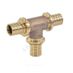 Тройник для PE-X труб аксиальный бронза Дн 20х20х20 RAUTITAN PLATINUM RX Rehau 13777261001
