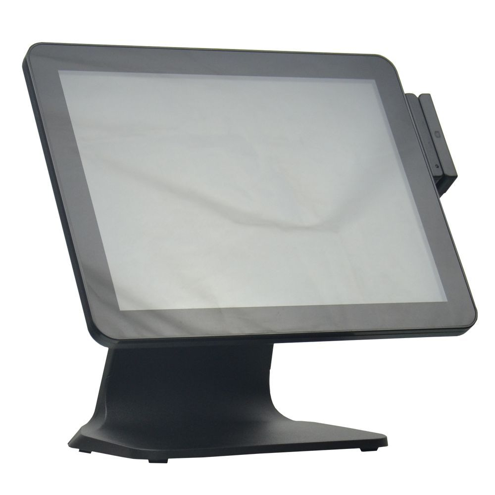 POS-компьютер моноблок OL-P10, 15“ сенсорный (J4125, 8Gb, МSSD 128Gb, MSR, PCT, 2xCOM, S02 stand)