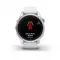 Garmin epix Pro (Gen 2) Standard Edition 42 мм, серебристый корпус, белый ремешок