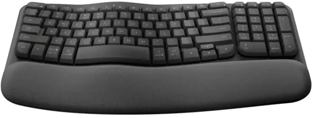 Клавиатура Logitech Wireless Keyboard Wave Keys Black ( 920-012319)