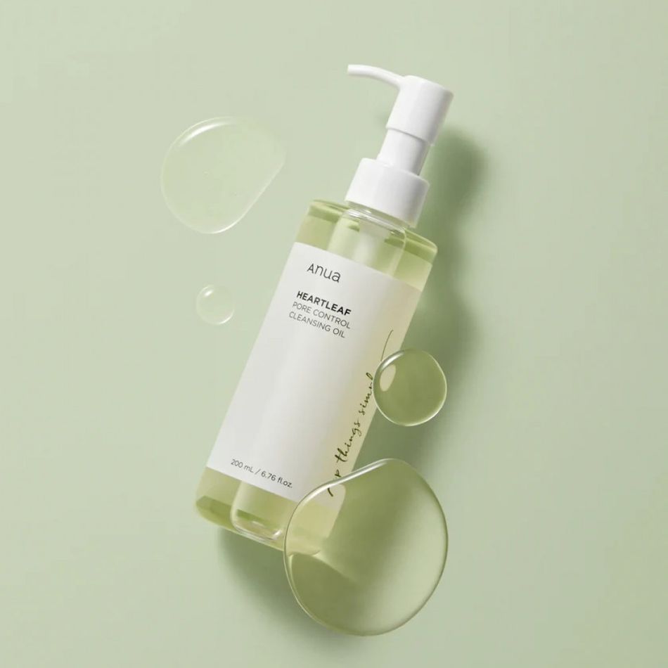 Гидрофильное масло ANUA Heartleaf Pore Control Cleansing Oil 200 мл