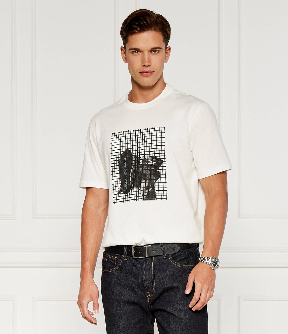 Футболка Armani Exchange - белый(6DZTLD ZJ9JZ)