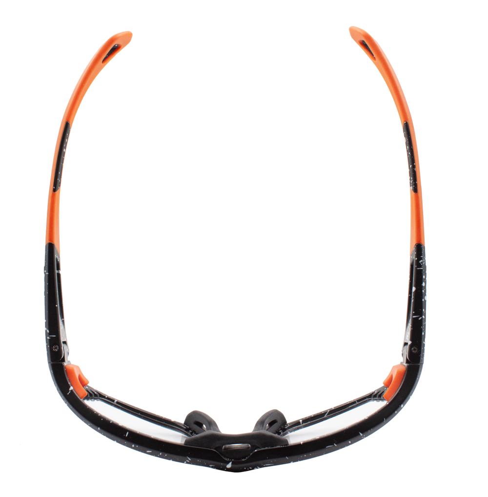 Спортивные очки с диоптриями Rec Specs / Ma-1 / Spotted Matte Black Orange / детские до 10 лет