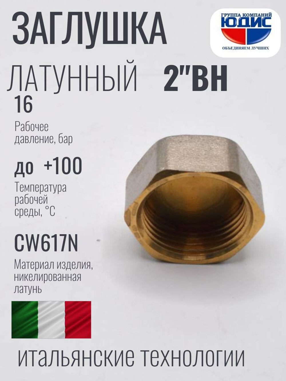 НИКЕЛЬ Заглушка 2" г ViEiR