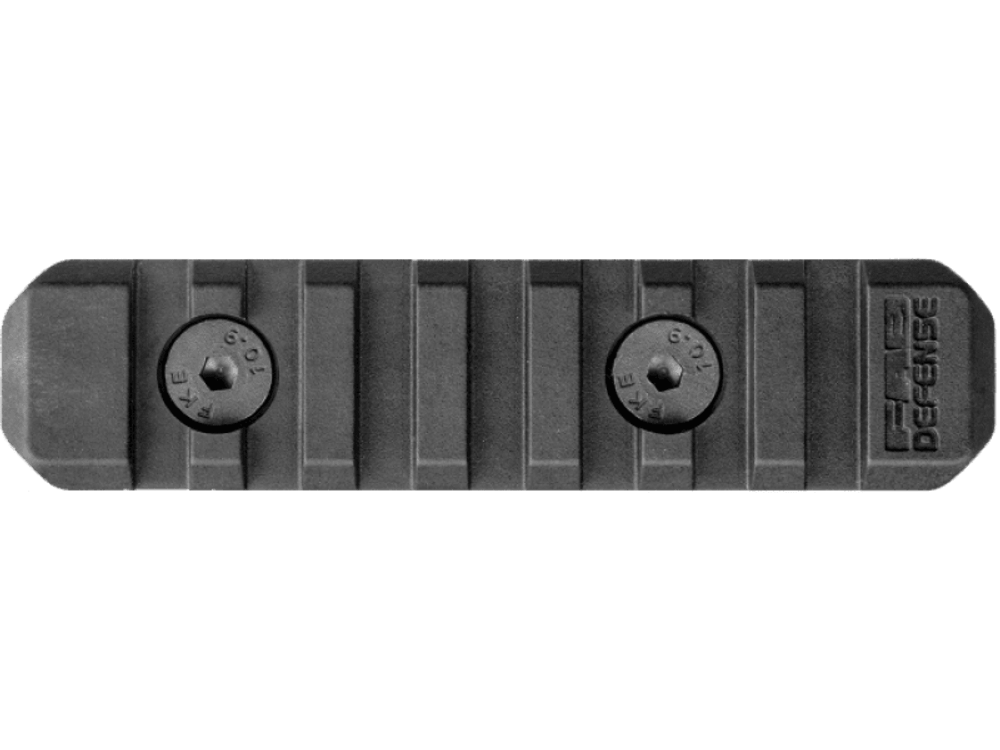 Полимерная планка Пикатинни на M-LOK цевья Vanguard, 7 слотов, чёрный