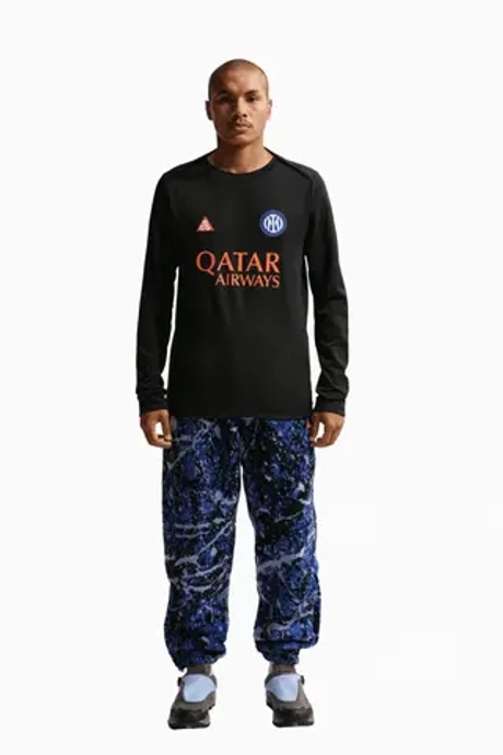 Футболка с длинными рукавами Nike Inter Milan x ACG 25/26 Academy Pro - черный