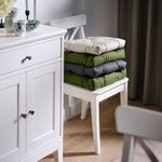 Подушка на стул IKEA MALINDA (МАЛИНДА), Серый, 40 / 35х38х7 см
